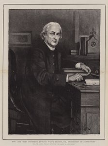 A néhai legtisztelendőbb Edward White Benson, DD, Canterbury érseke